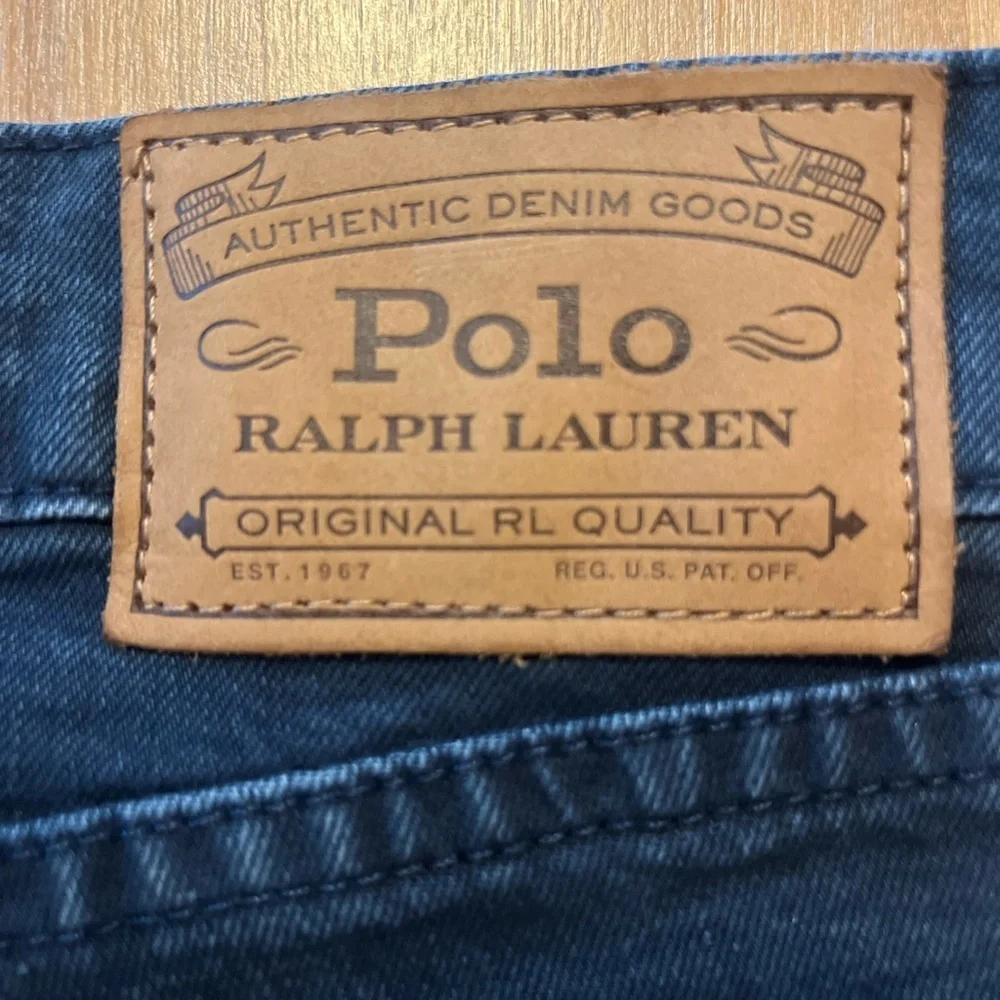 Polo Ralph Lauren Varick Slim Straight Jeans Dark Wash 36x30